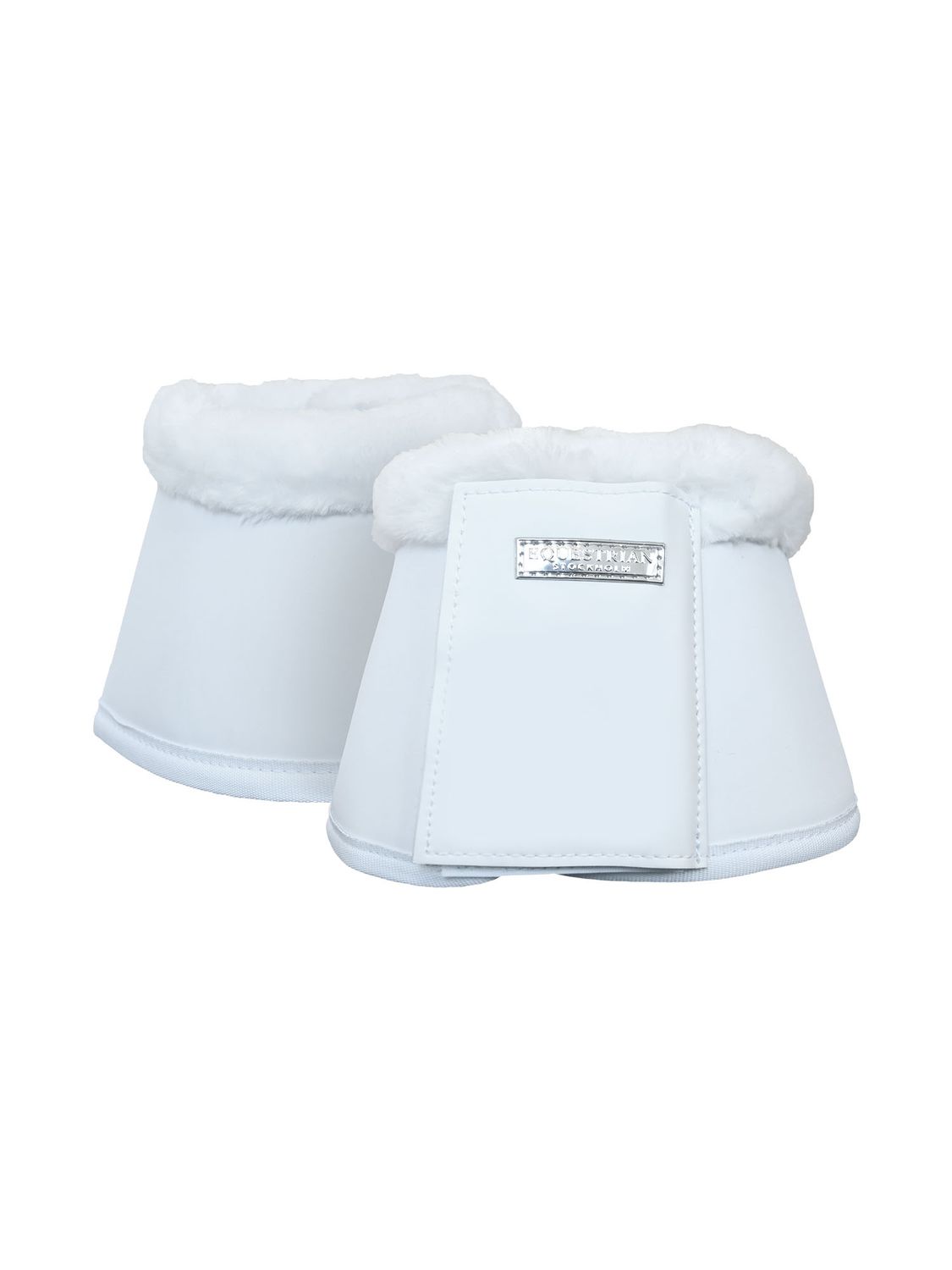Equestrian Stockholm Bell Boots White Silver Large