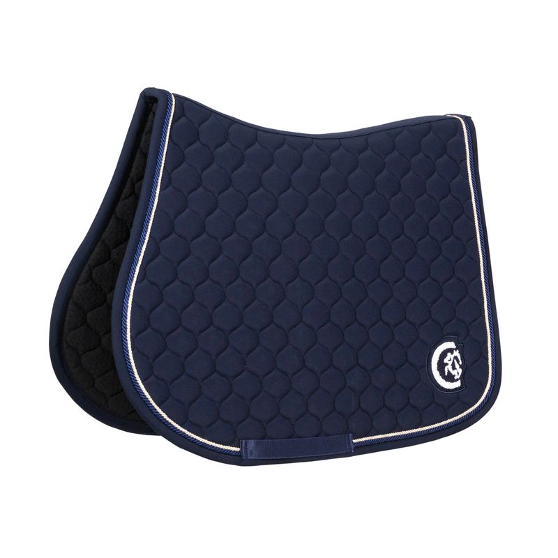 Kentucky Saddle Pad Jump Onion Quilt 3D Logo Navy