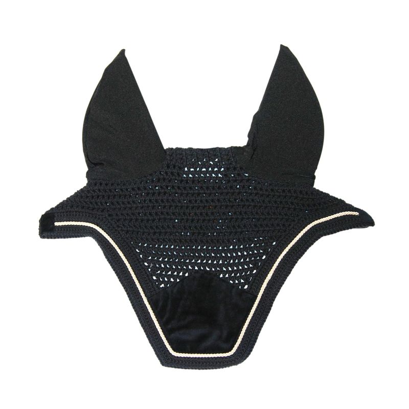 Kentucky Fly Veil Wellington Velvet Black