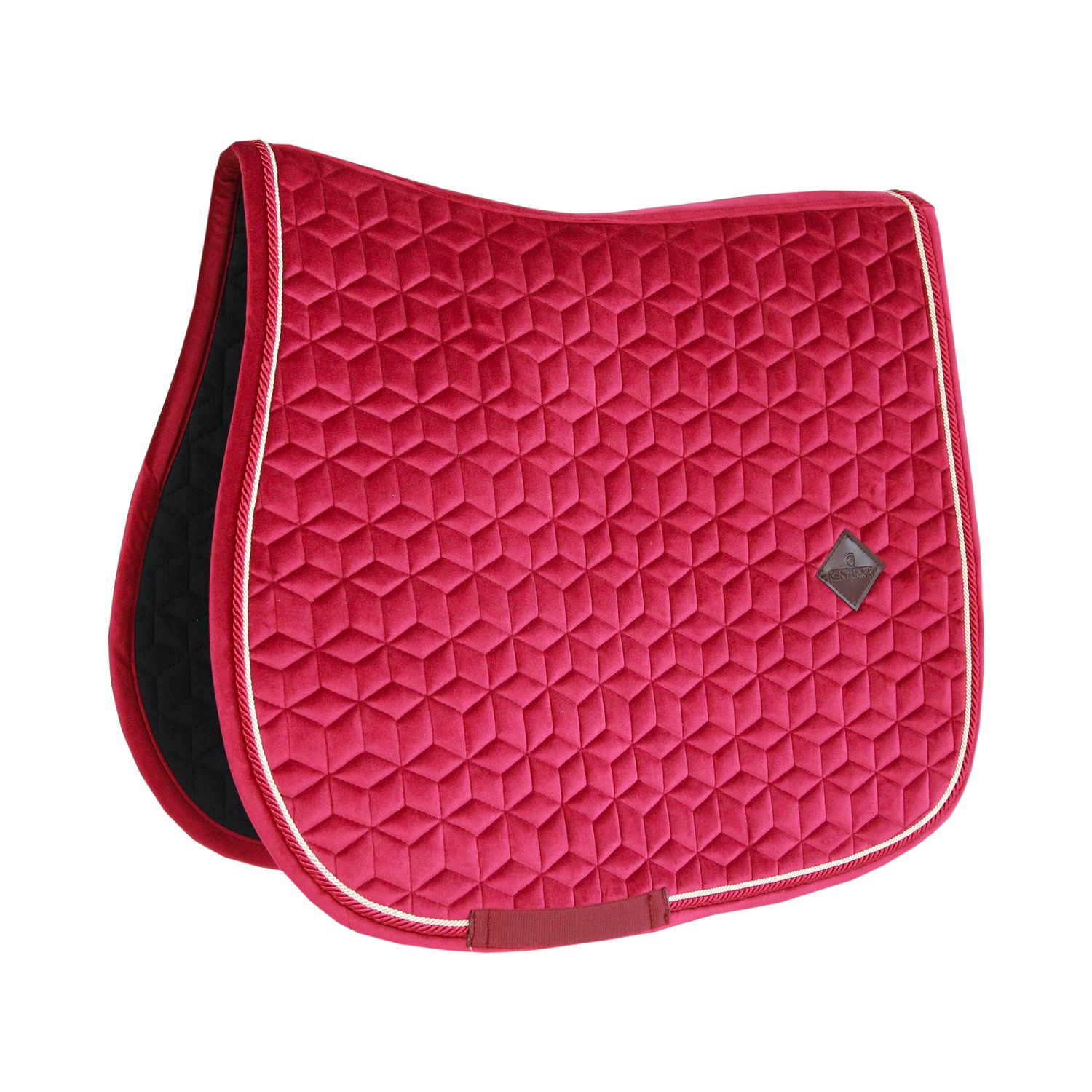 Kentucky Saddle Pad Jump Velvet Fuchsia