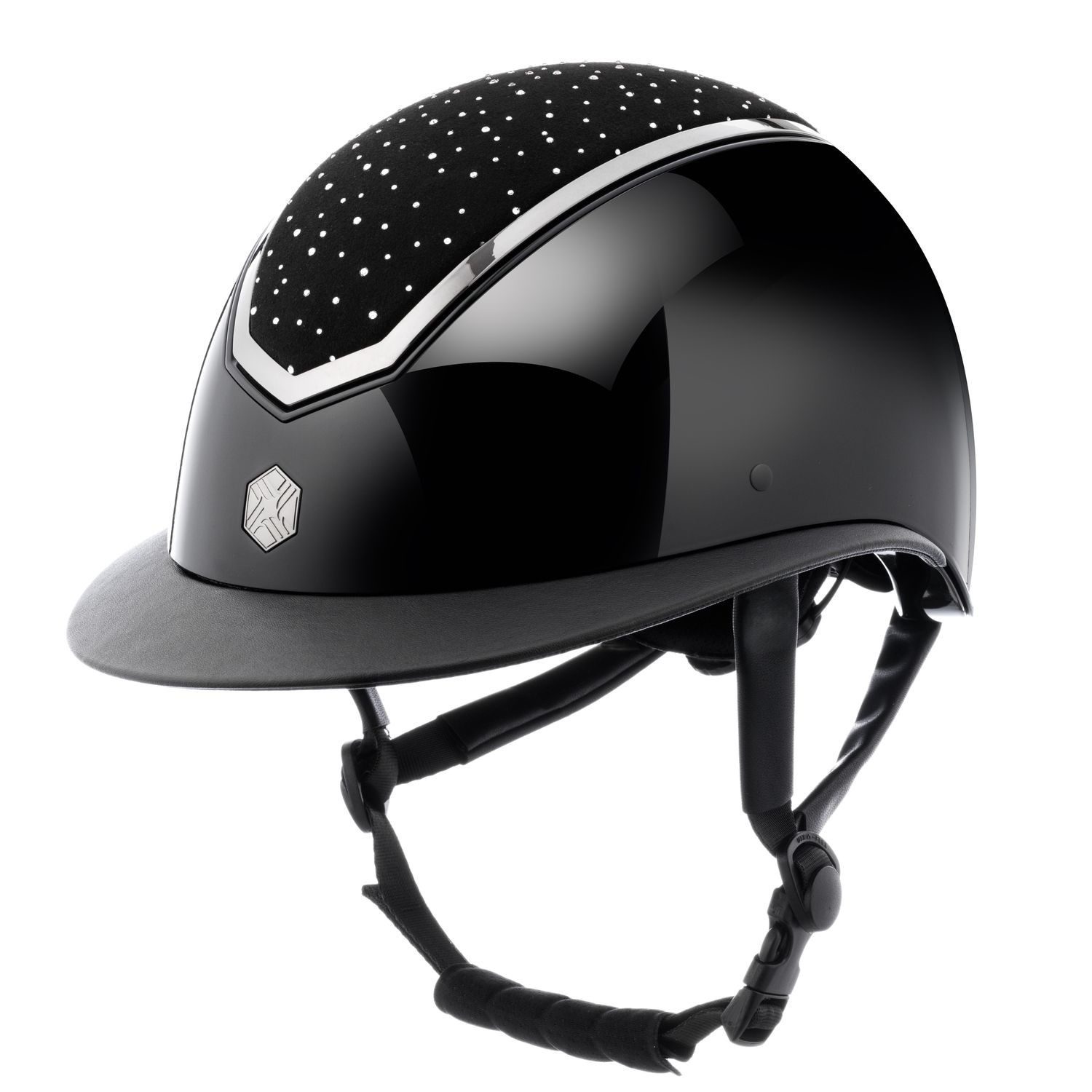 Charles Owen Kylo 2025 Black Gloss Crystal Widepeak