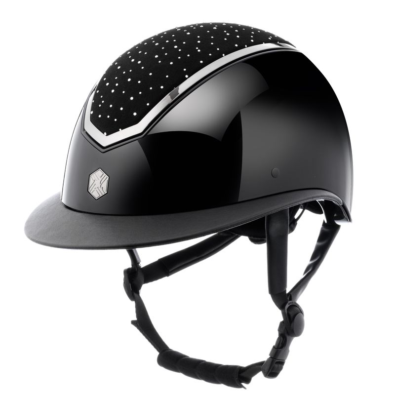 Charles Owen Kylo 2025 Black Gloss Crystal Widepeak