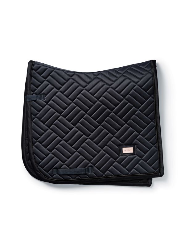 Dressage Saddle Pad Modern Dark Ocean Full