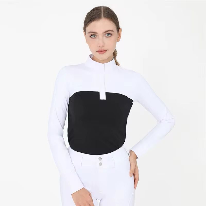 Equi-Site Competition Shirt NOVA Long Sleeve Black