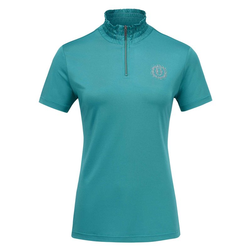 Imperial Riding Tech Polo Rosa Ocean