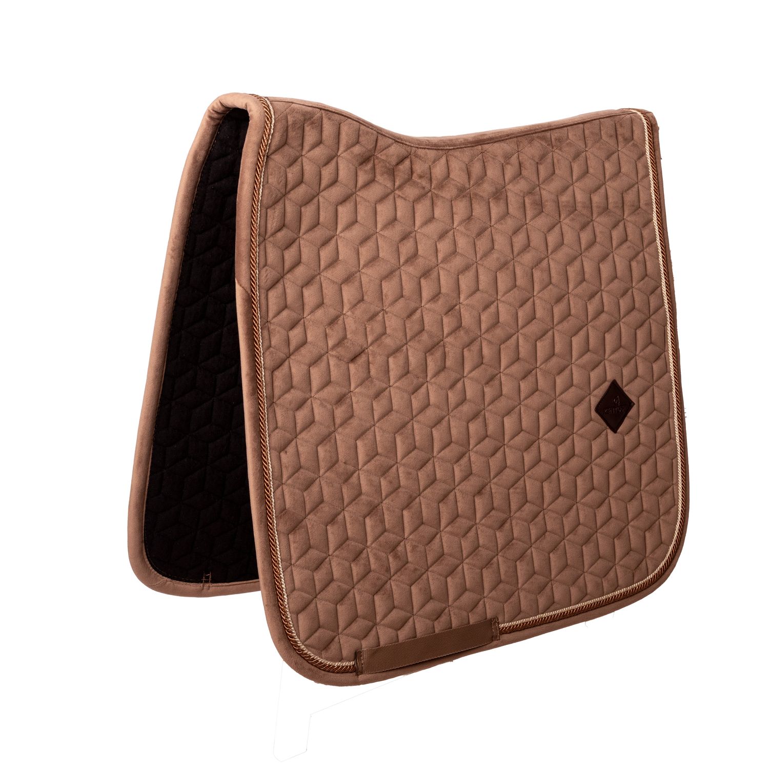 Kentucky Saddle Pad Velvet Dressage Beige