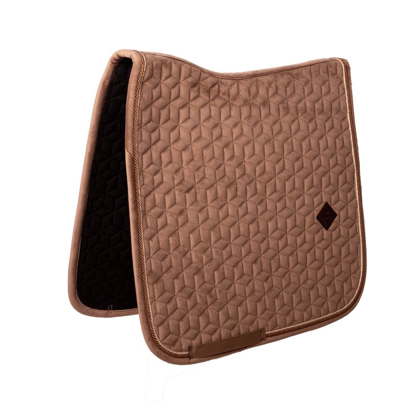 Kentucky Saddle Pad Velvet Dressage Beige
