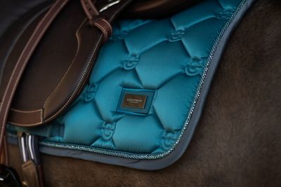 Equestrian Stockholm Teal Blue &amp; Dark Violet
