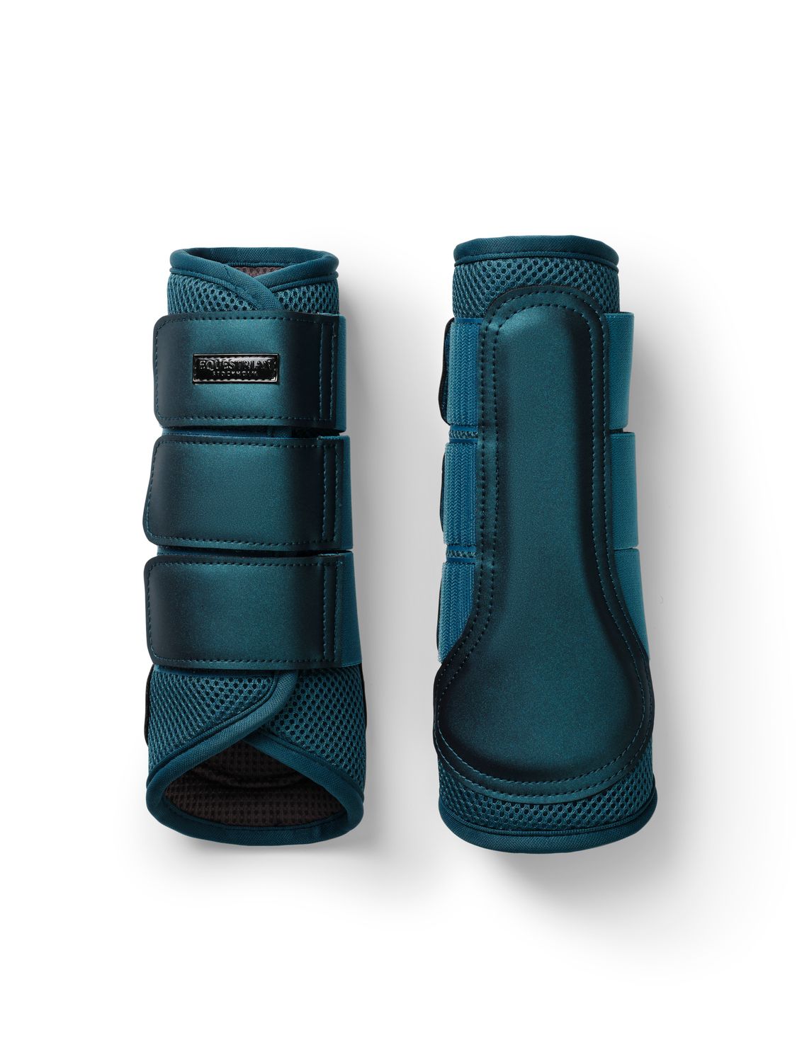 Classic Mesh Brushing Boots Teal Blue Full (Set of 4)