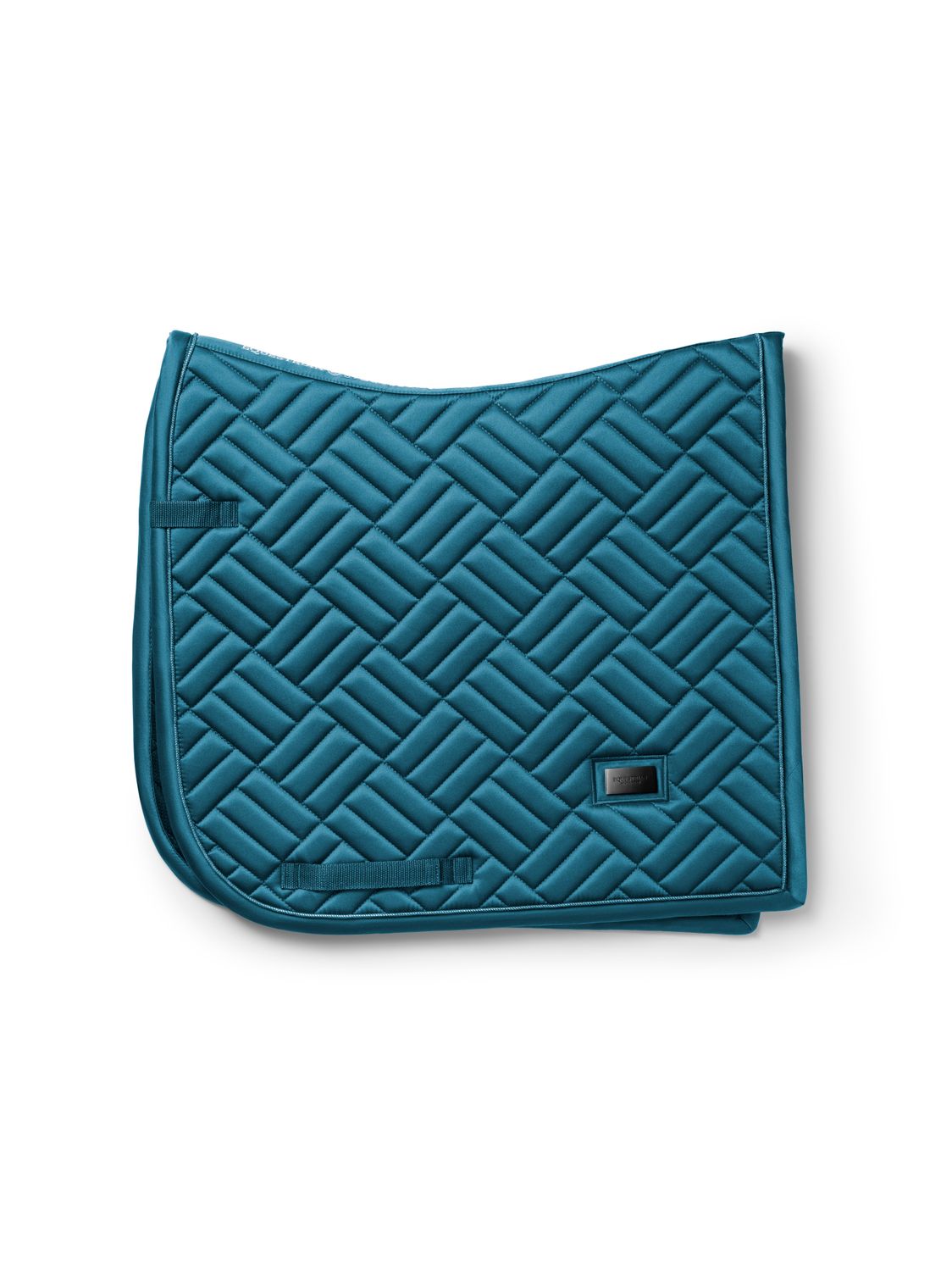 Dressage Saddle Pad Teal Blue Modern