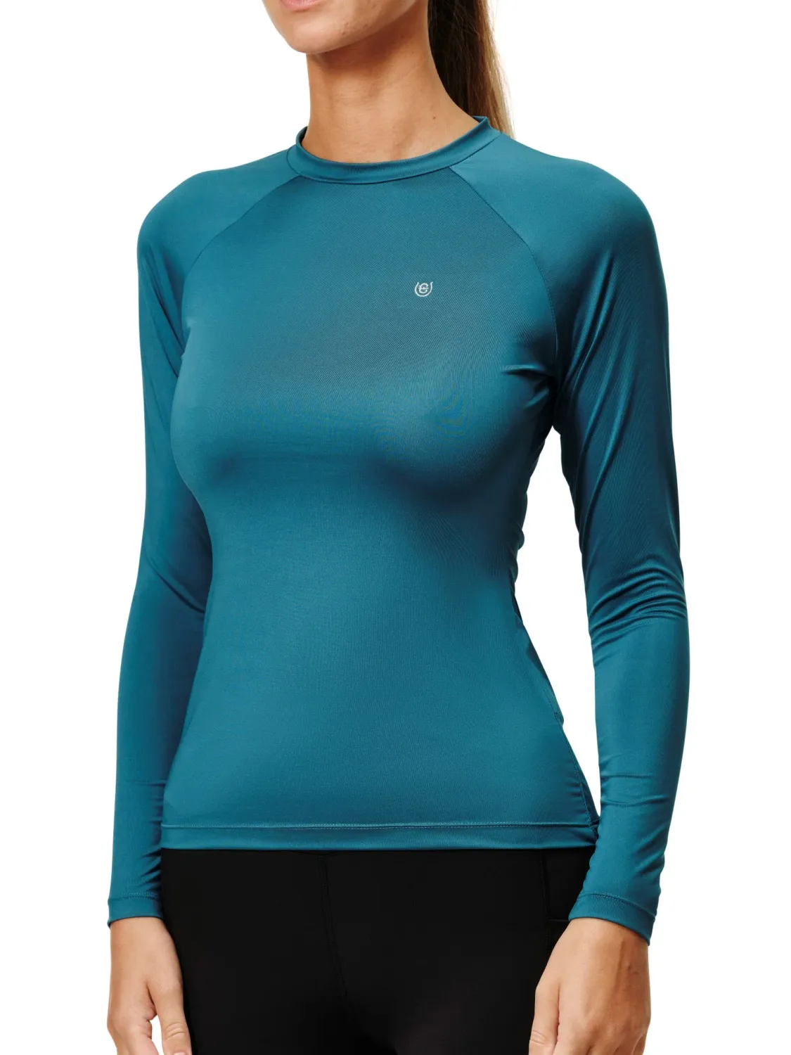 Dynamic Baselayer Teal Blue Long Sleeve