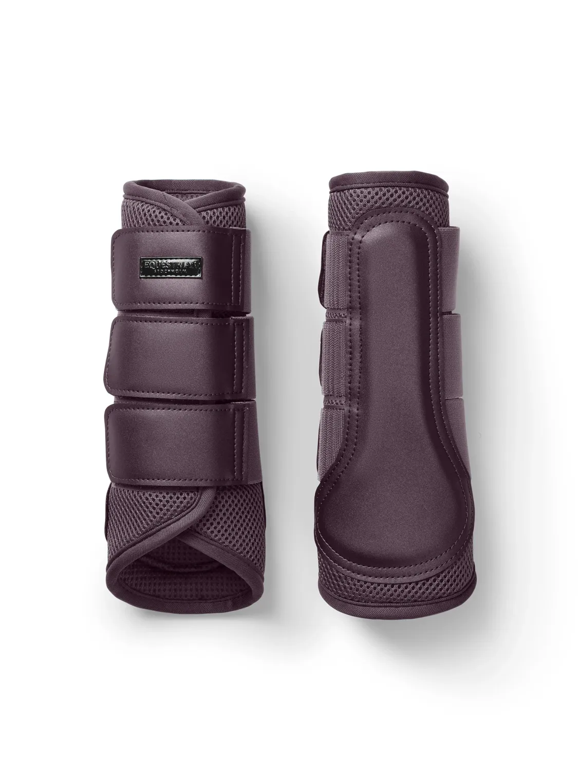 Classic Mesh Brushing Boots DARK VIOLET Full (Set of 4)