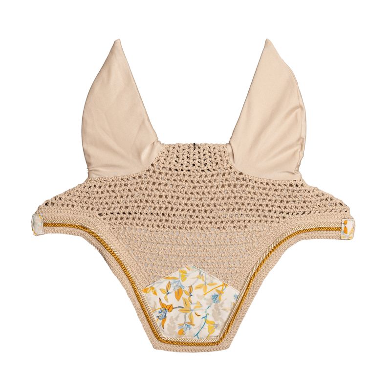 Kentucky Ear Veil Velvet Floral