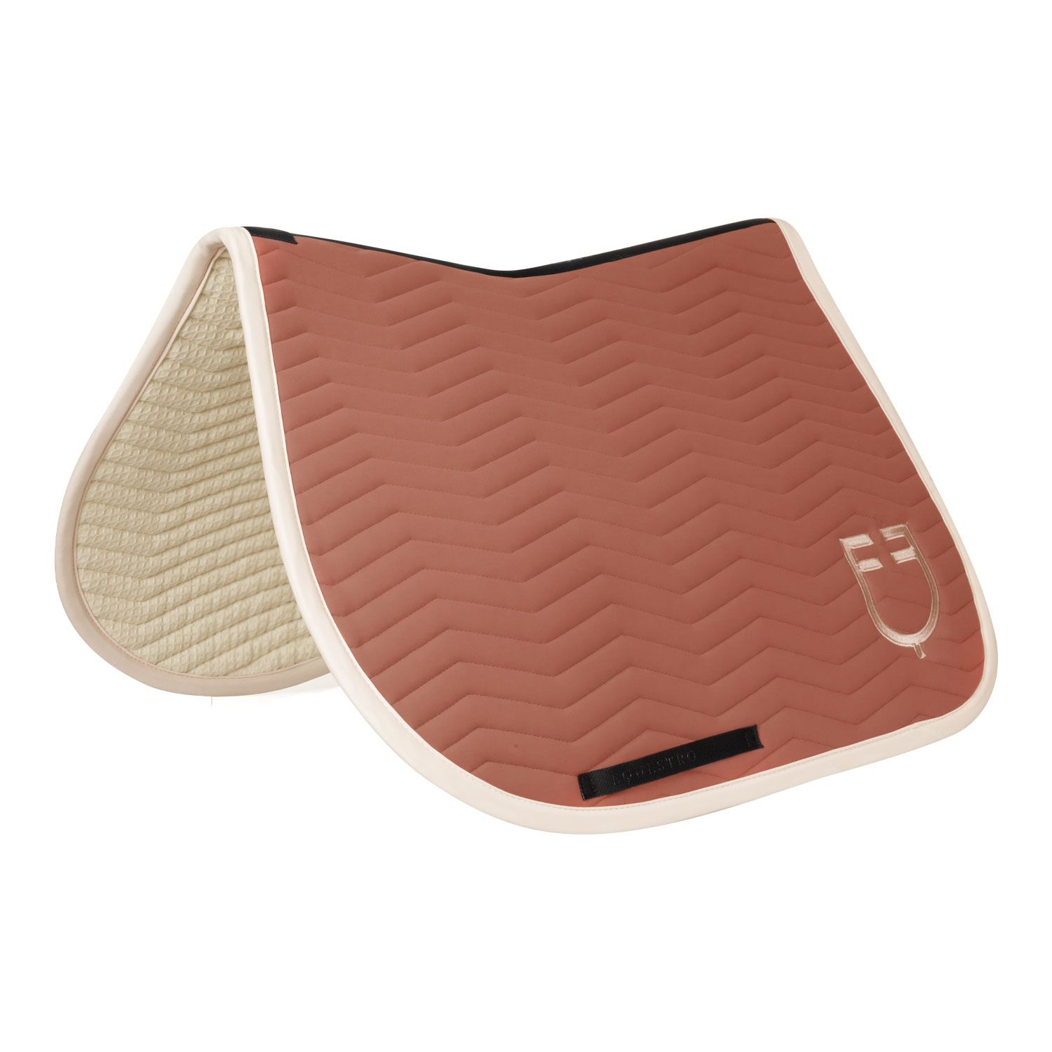 Equestro Saddle Pad Wave Jump Redwood