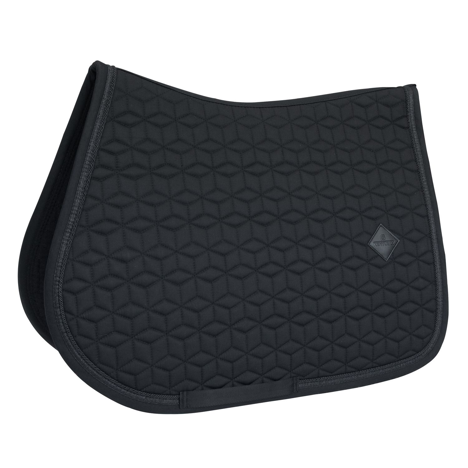 Kentucky Saddle Pad Jump Glitter Rope Black