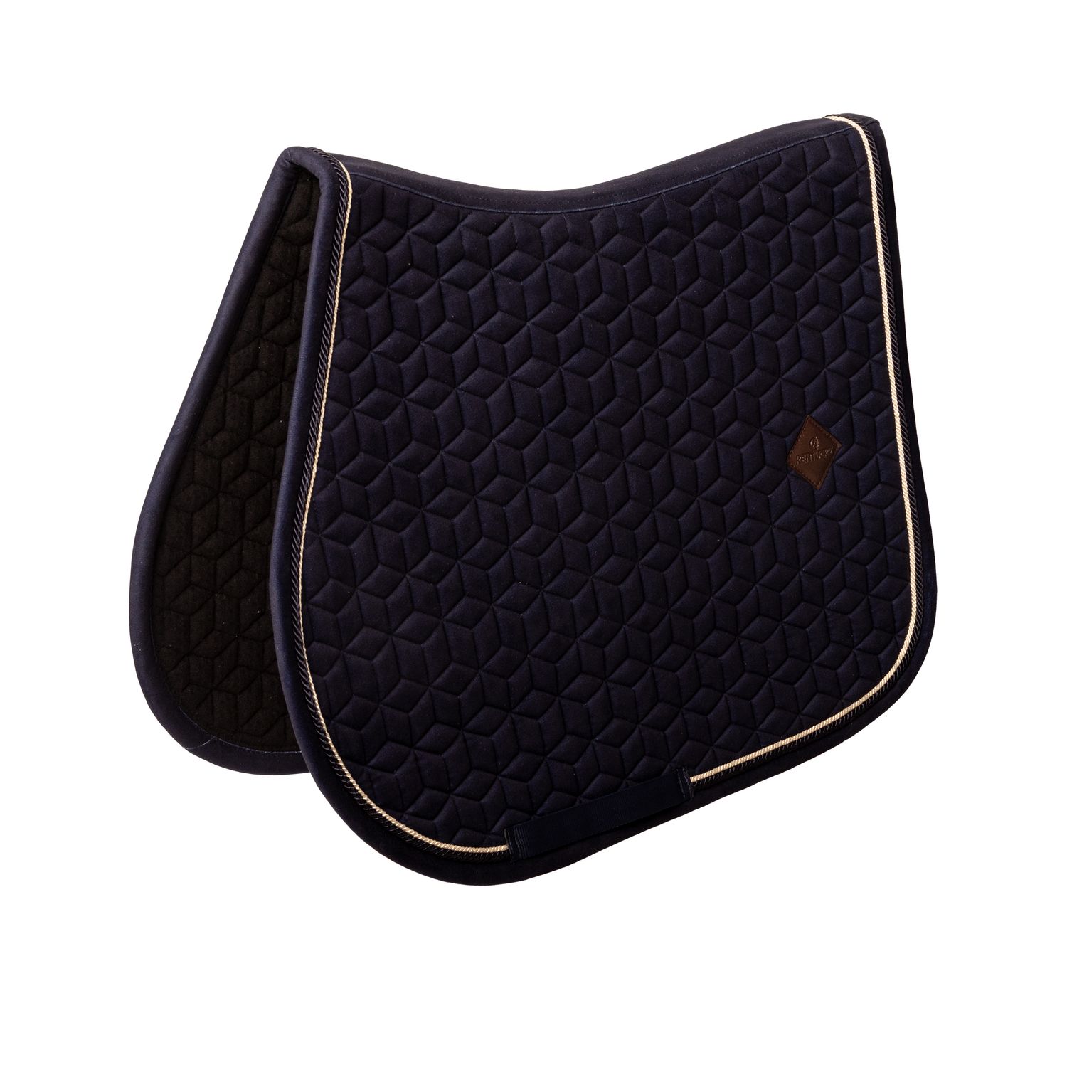 Kentucky Saddle Pad Velvet Dark Navy