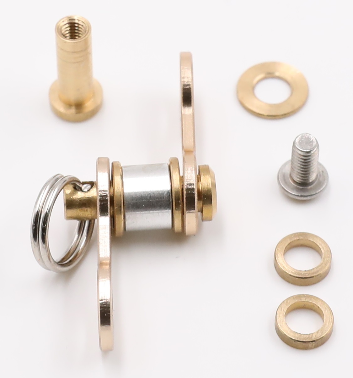 KYLINK Standard Swivels Connector Keychains Parts Organizer Ti/Bike-Link Connect