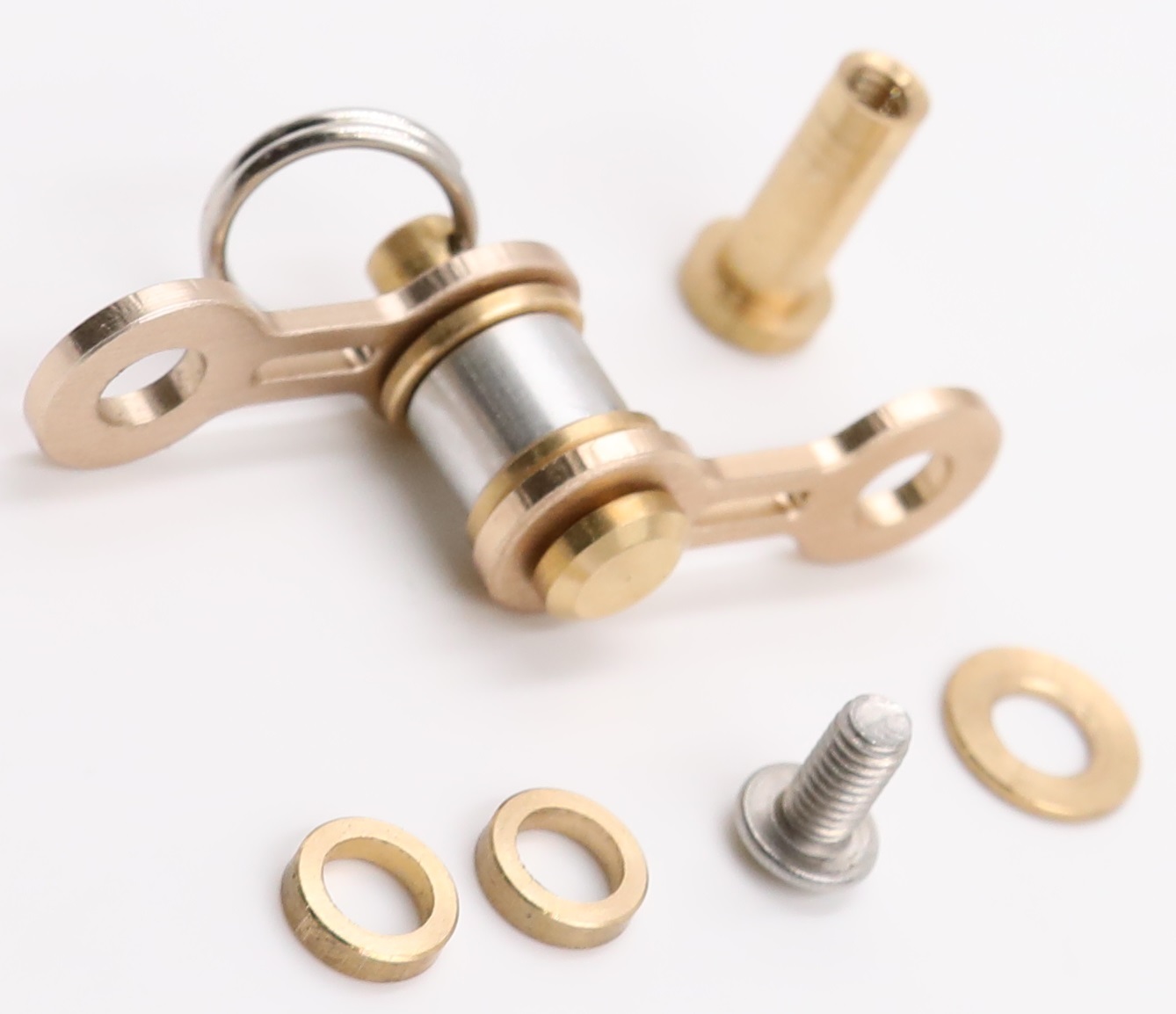 KYLINK Standard Swivels Connector Keychains Parts Organizer Ti/Bike-Link Connect