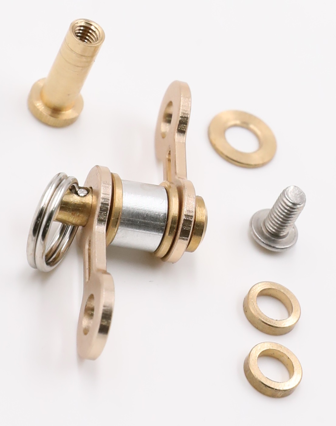 KYLINK Standard Swivels Connector Keychains Parts Organizer Ti/Bike-Link Connect