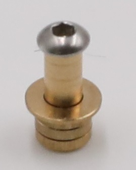 Connector for KeyChain Split Ring Brass