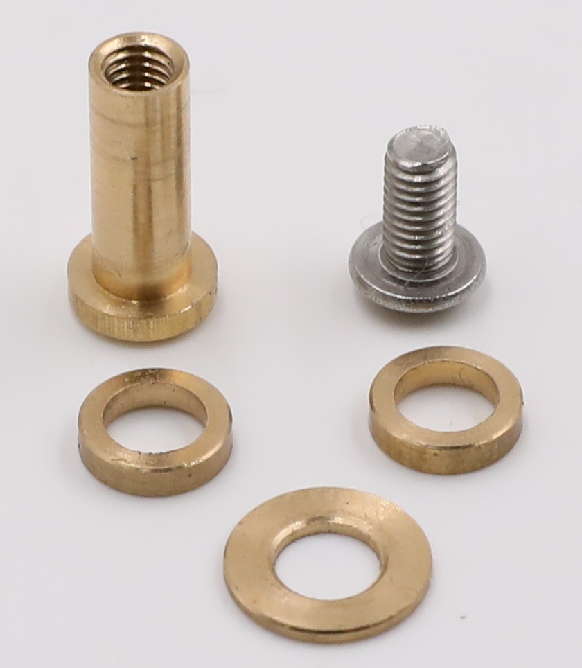 Connector for KeyChain Split Ring Brass 00005