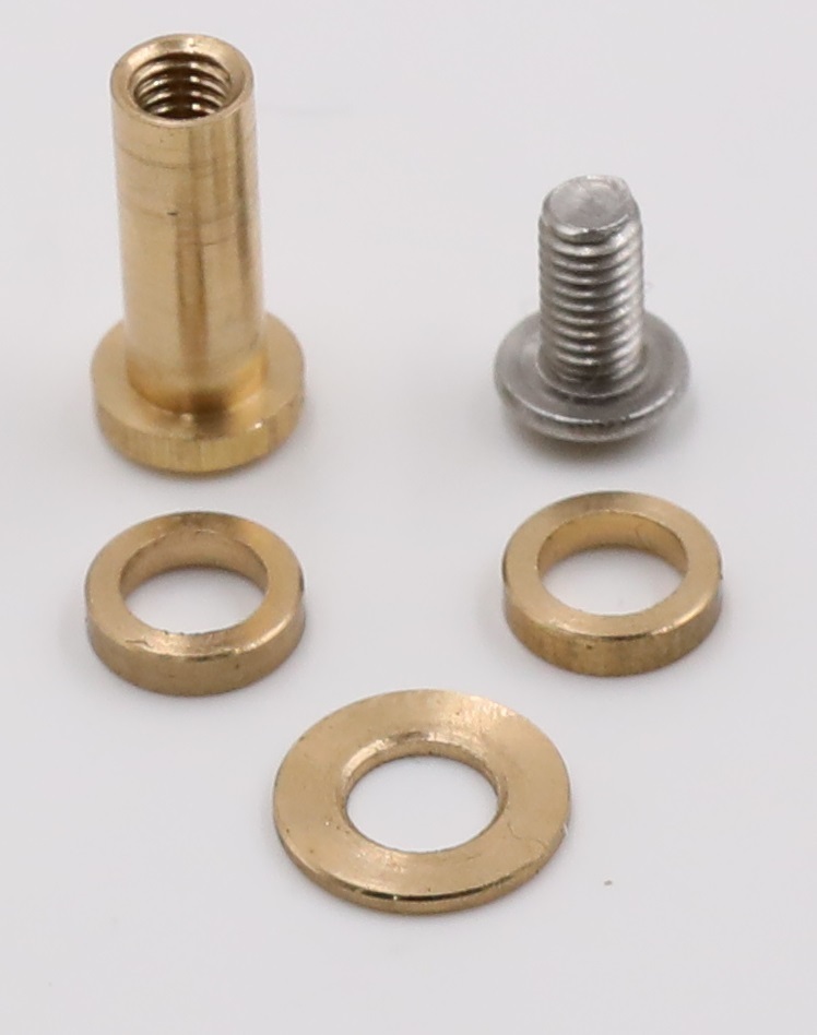 Connector for KeyChain Split Ring Brass