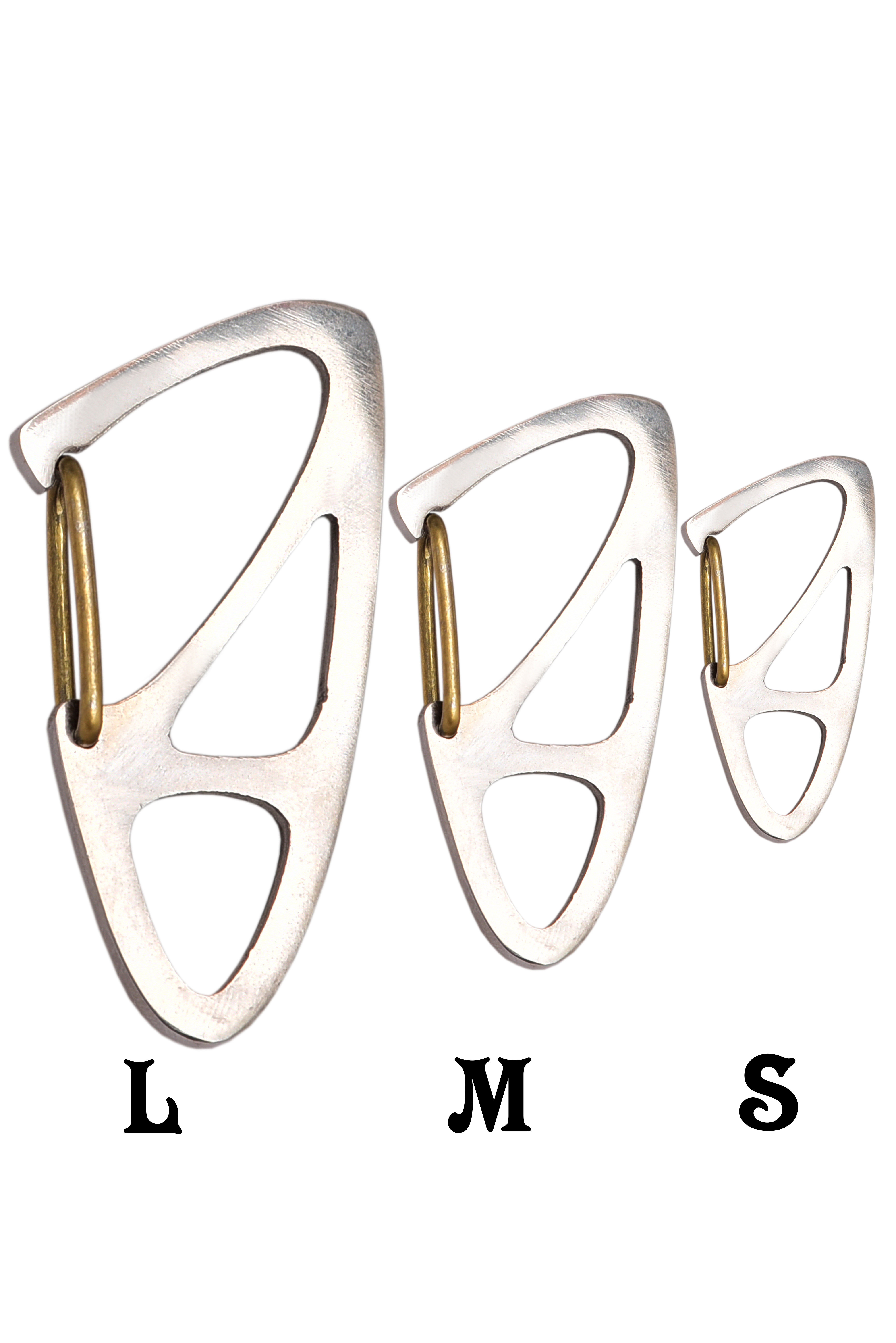 Unique​ Carabiner Split Key Ring EDC Keychain Organizer​ Anodize ​Key Ring Accessory​ Cool Modern​ 00007