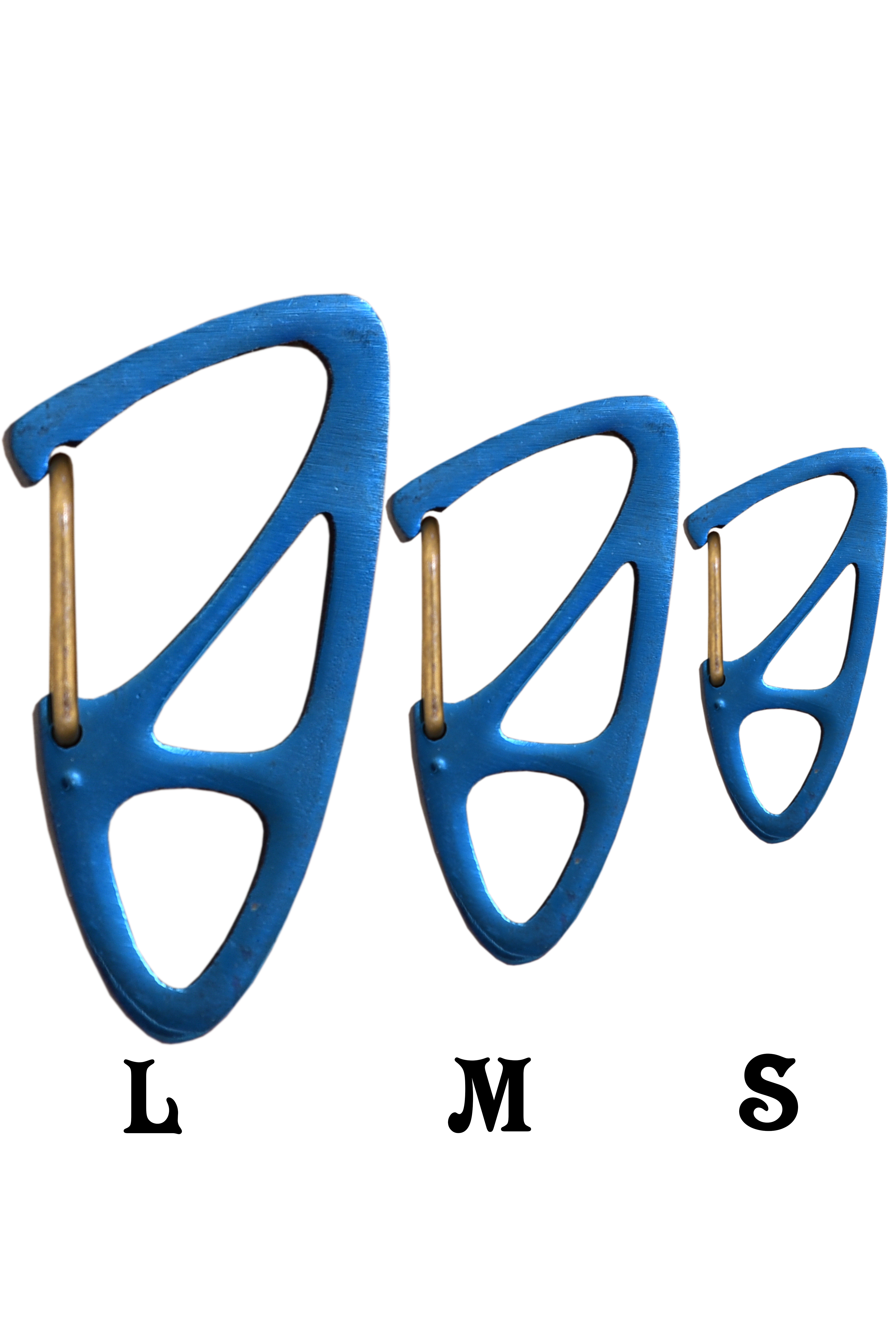 Unique​ Carabiner Split Key Ring EDC Keychain Organizer​ Anodize ​Key Ring Accessory​ Cool Modern​