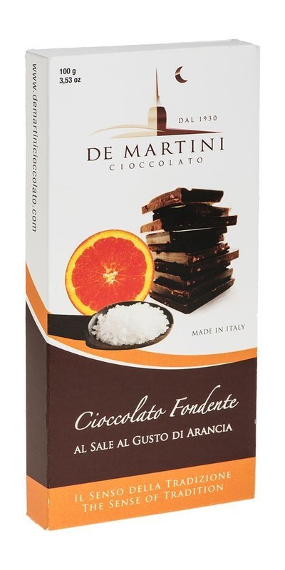 Tavoletta Fondente Arancia Sale