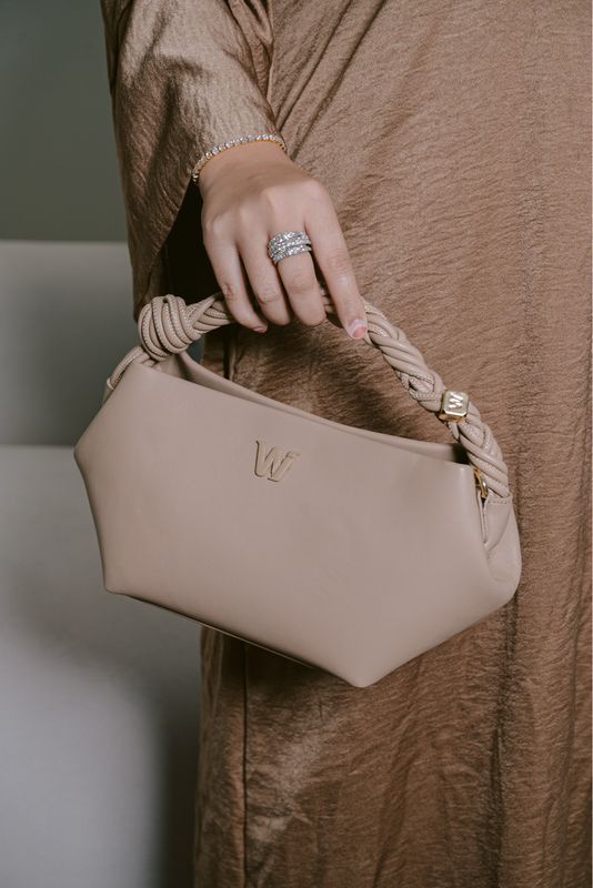 LOOMÉ BAG SANDY NUDE