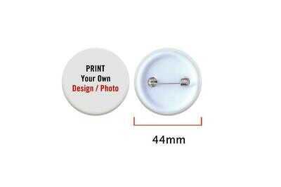 44mm Button Badge with pin