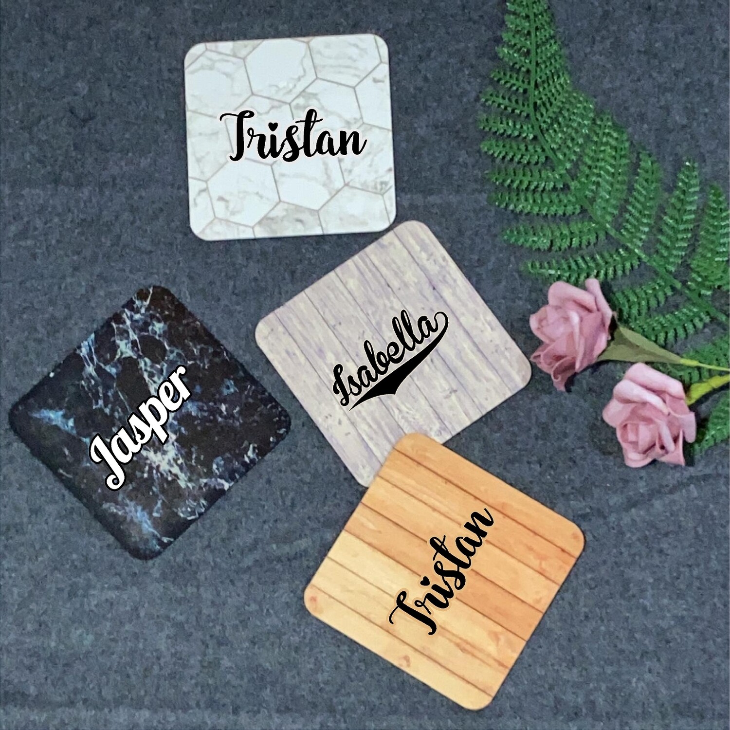 Classic Name Coasters