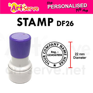 DF26 Round Stamp