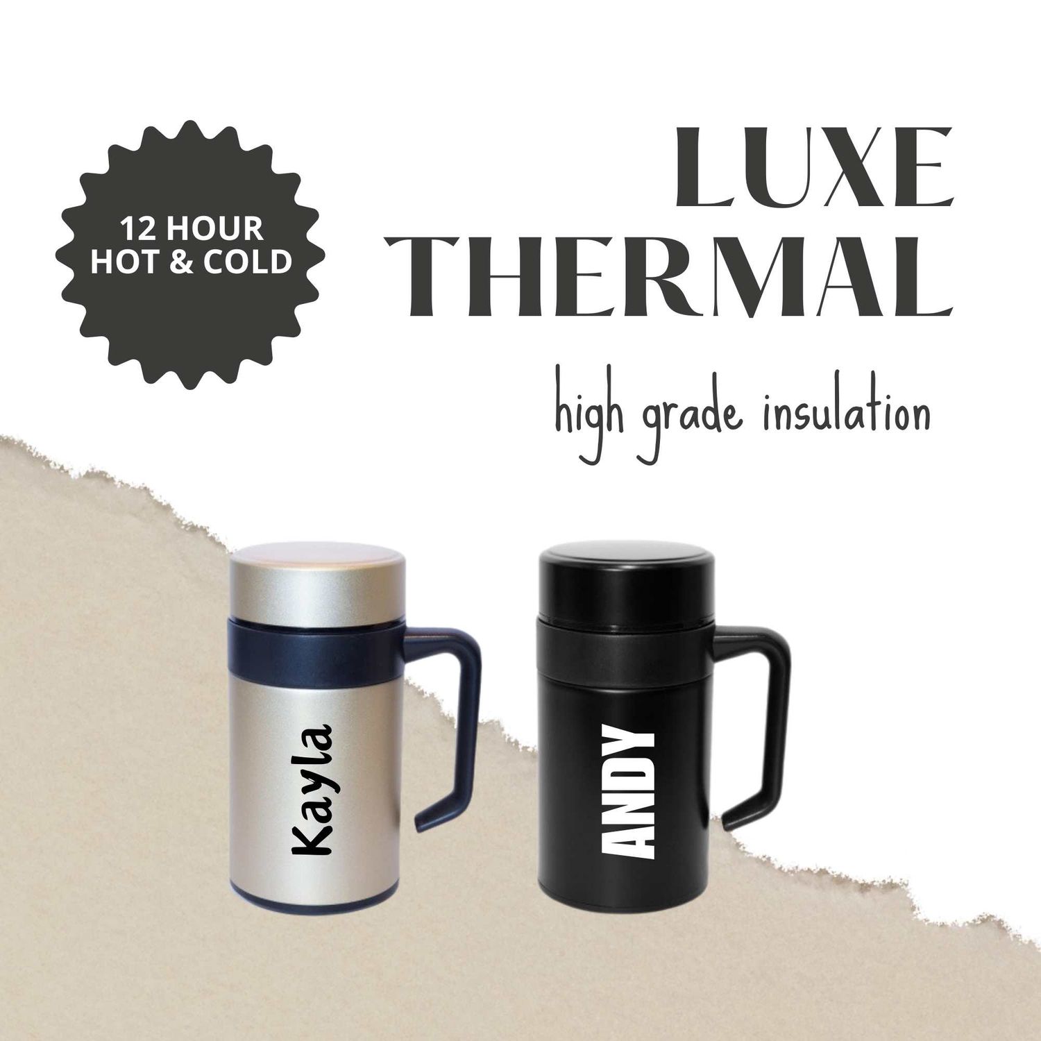 Luxe Thermal Mug (400ml)