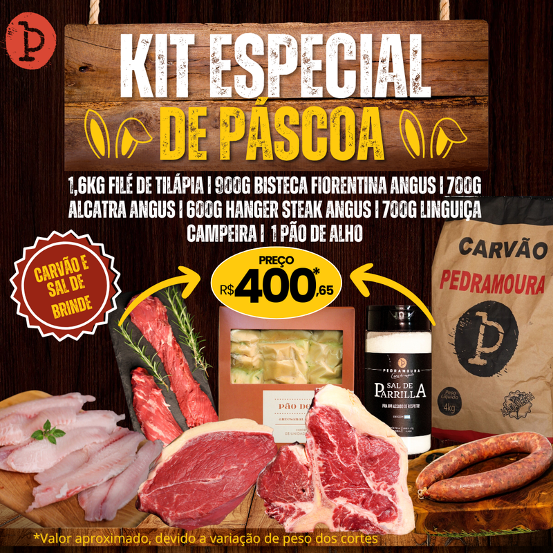 Kit Especial de Páscoa 🐰 Kit Especial de Páscoa 🐰