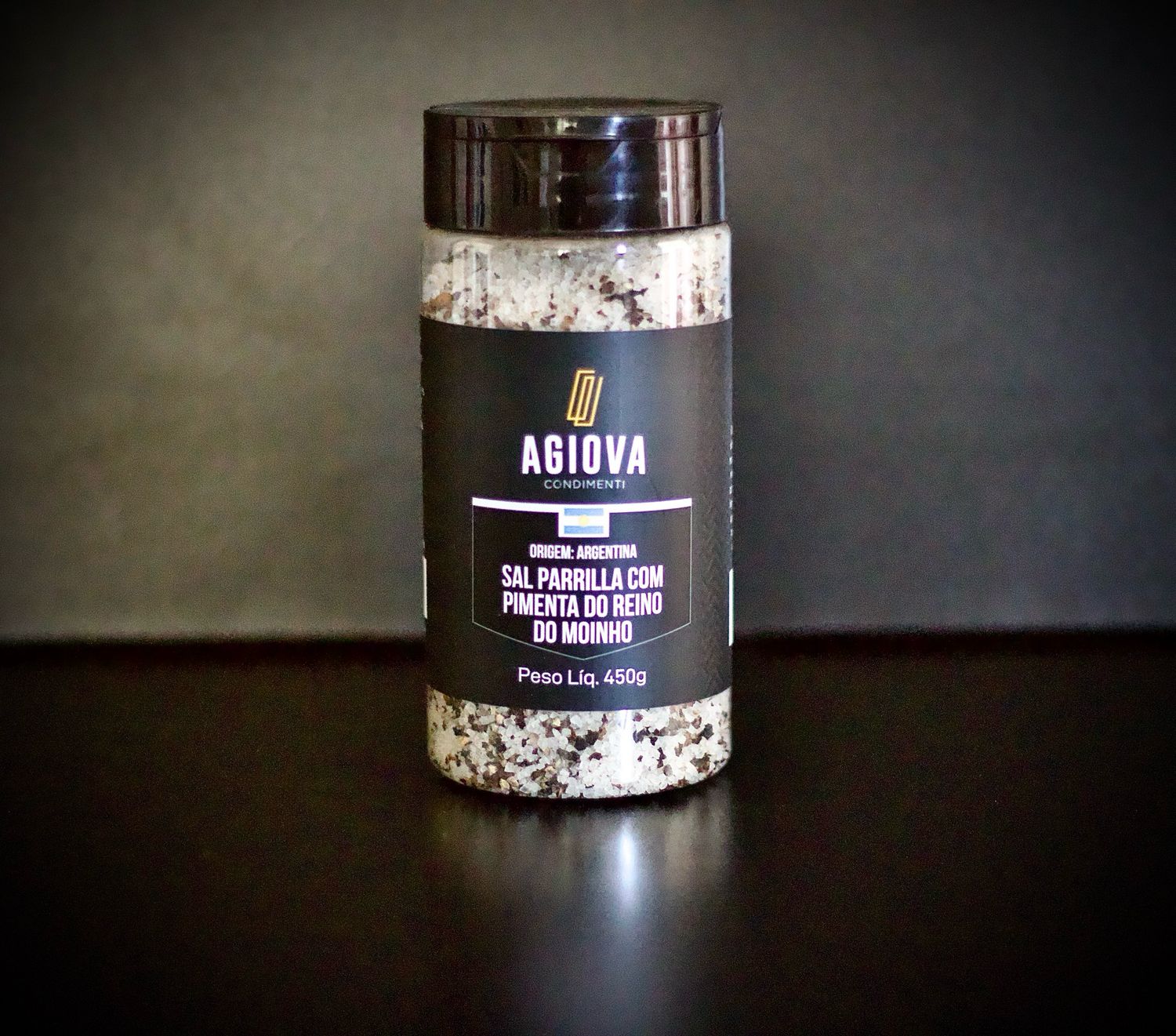 Sal Parrilla com Pimenta do Reino do Moinho