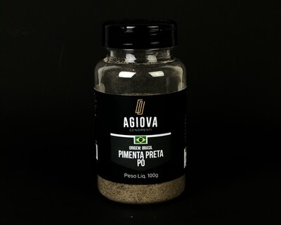 Pimenta preta em pó