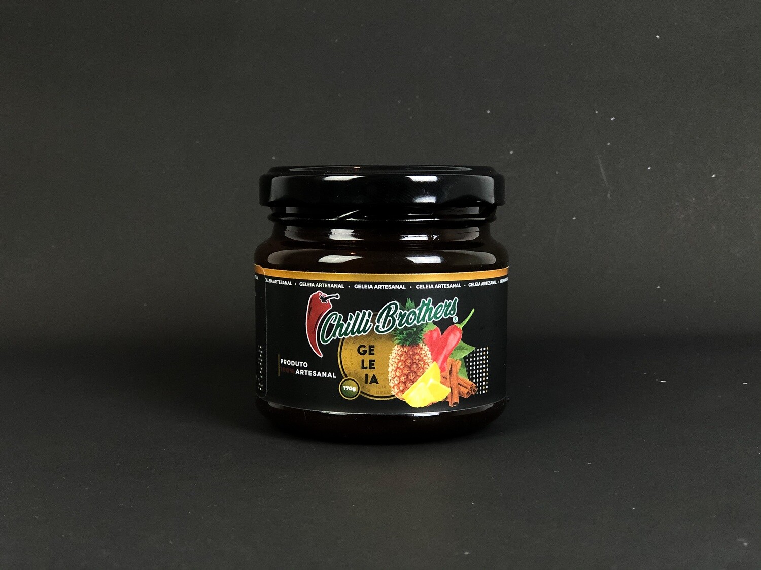 Geleia de Pimenta com Abacaxi e Canela