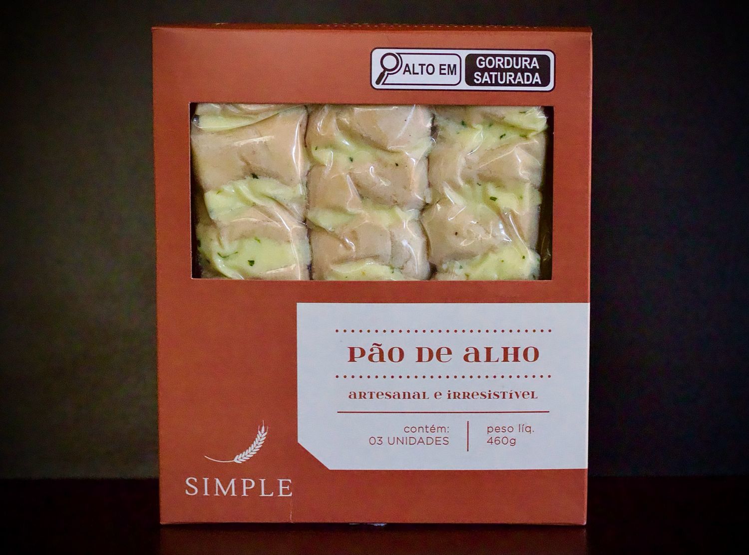 Pão de Alho SIMPLE - 460g Pão de Alho SIMPLE - 460g