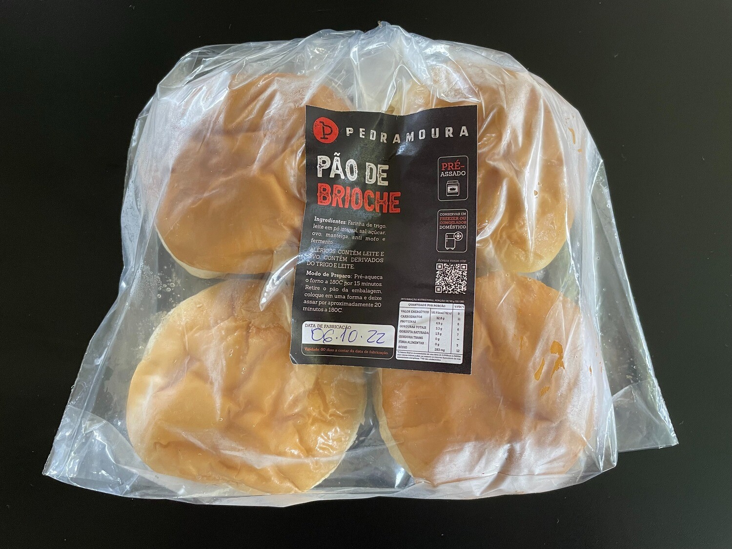Pão de Brioche