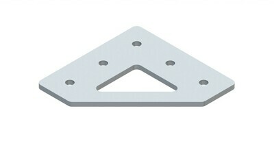 ロボット gundum45frgmt L COMPOSITE Octagon Chassis Frame - Blue