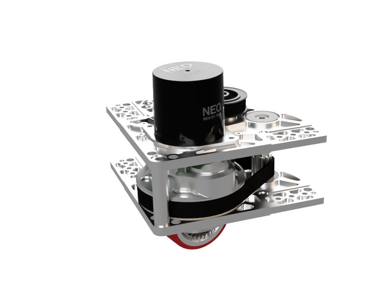 Drive Corner - 2.5 Inch - High Ratio - Treaded