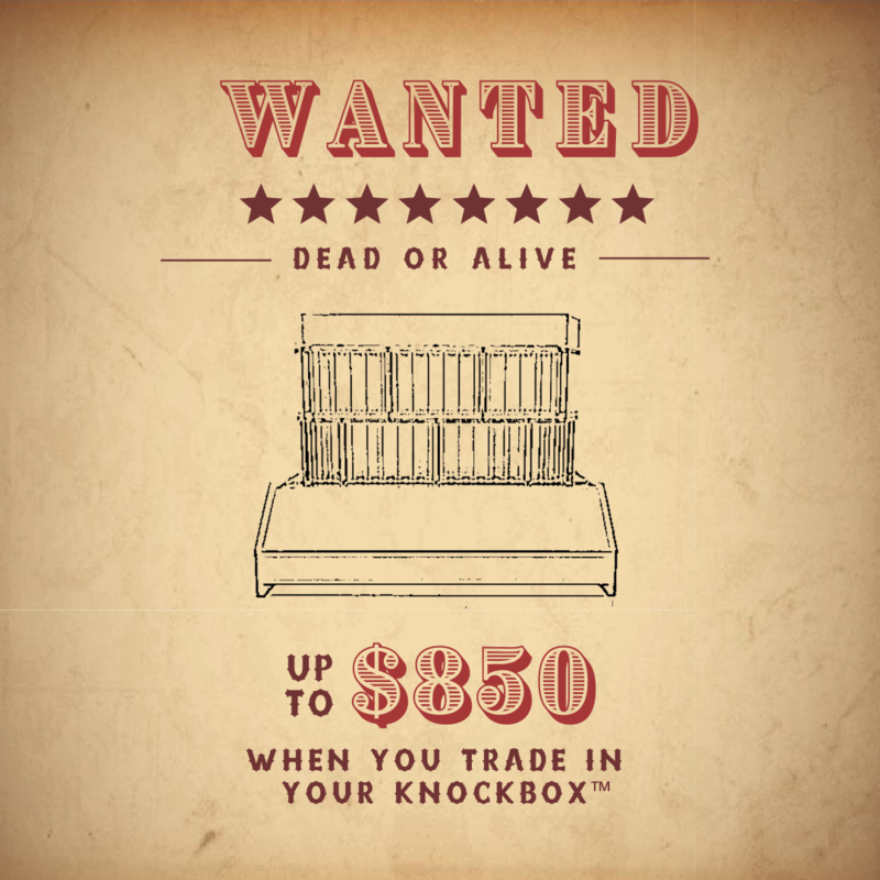 Knockbox Trade-In Rebate Knockbox Trade-In Rebate