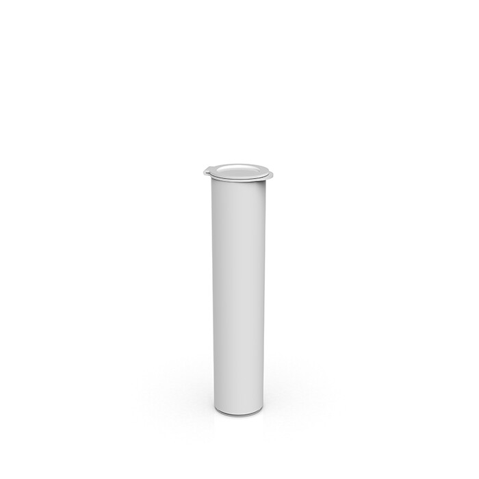 90 mm Opaque White Child Resistant Pre Roll Tube [1 CASE = 1,000]