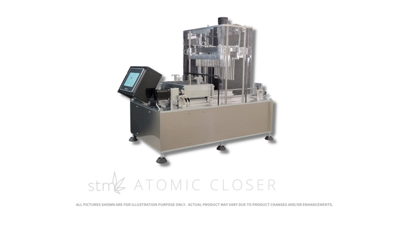 STM Atomic Closer Automated Pre-Roll Closing Module