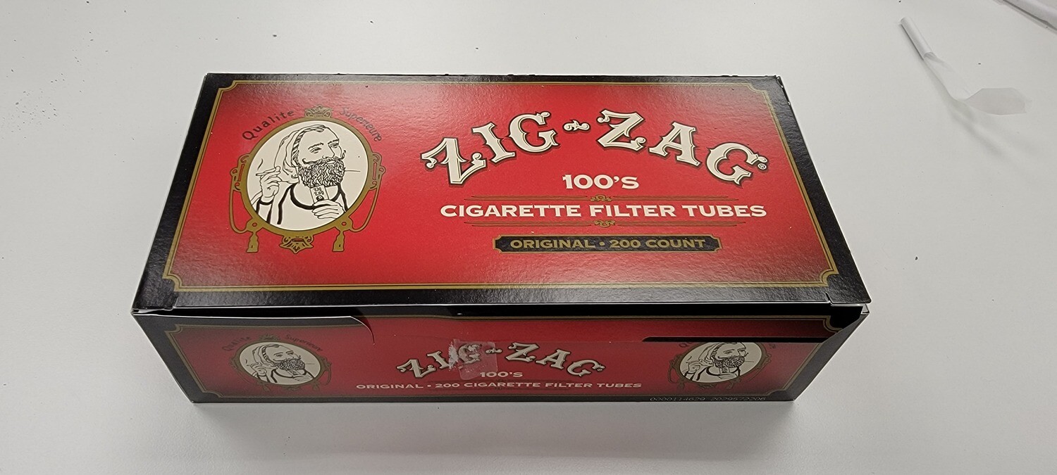 Zig Zag Original Tipped 100's Filtered Cigarette 