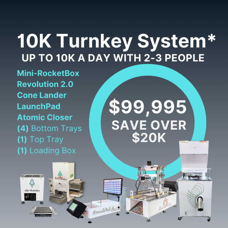 Pre-Roll Automation 10K TURNKEY SYSTEM