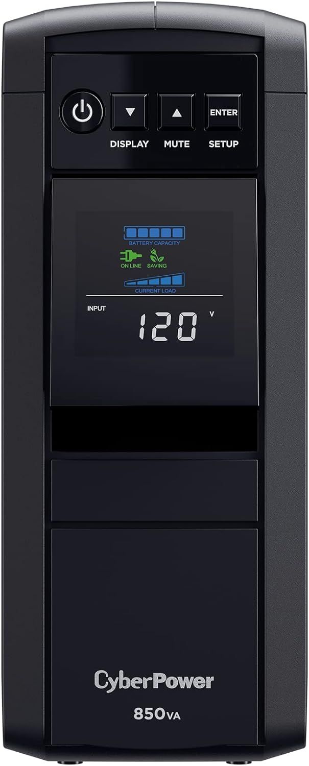 CyberPower UPS System, 850VA/510W