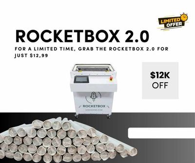 STM RocketBox 2.0 Pre-Roll Machine