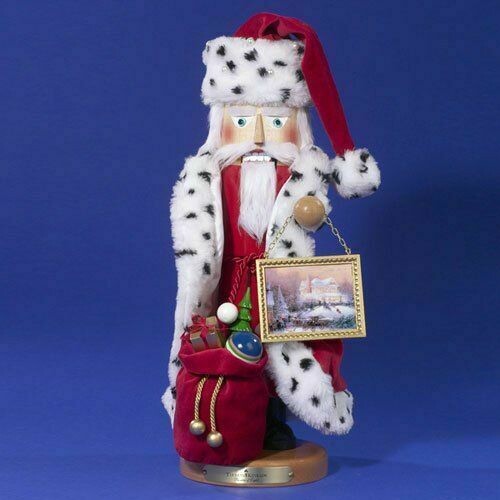 Thomas Kinkade Wintertime Santa Series